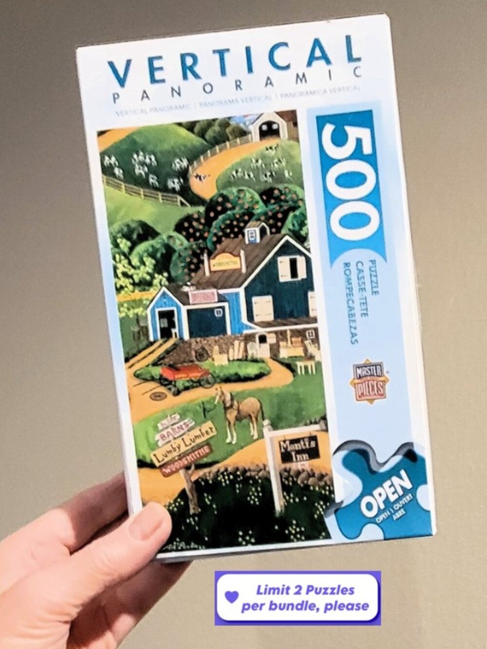 TO THE BARNS by MasterPieces JIGSAW PUZZLE 1000 pieces